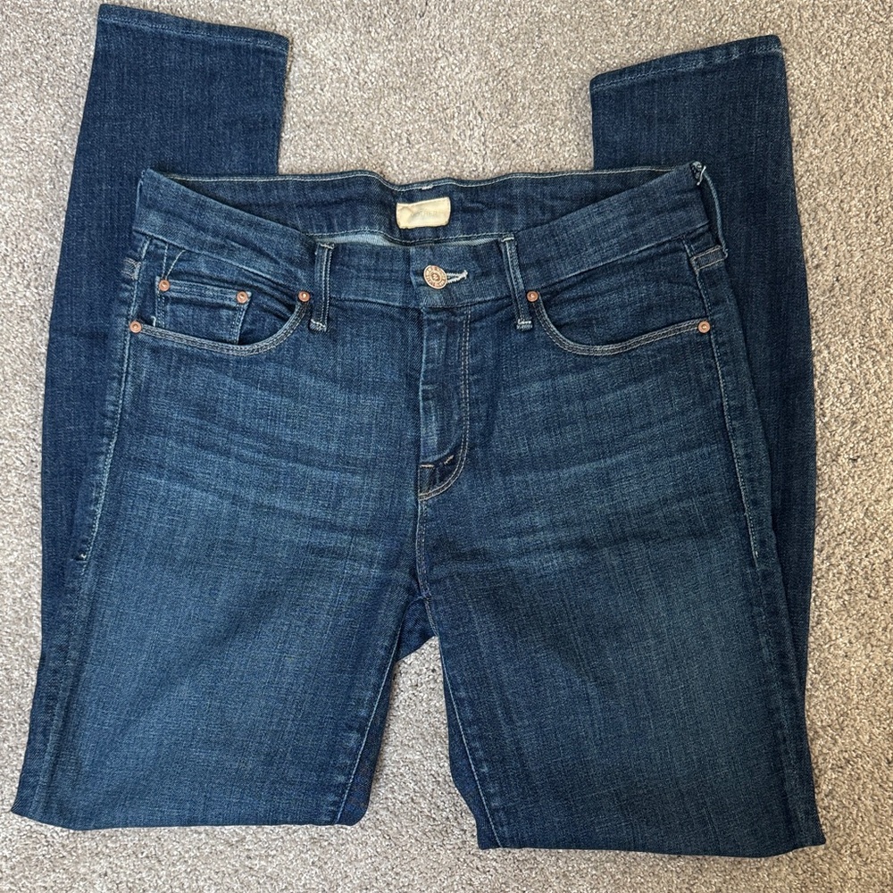 Mother denim jeans The Looker size 28 Clean Sweep